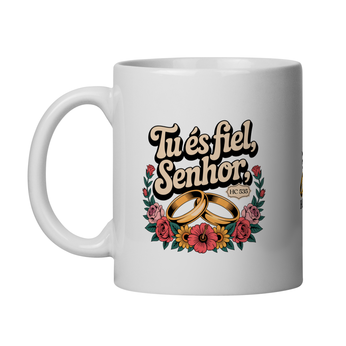 Nome do produto: Caneca Tu és fiel Senhor