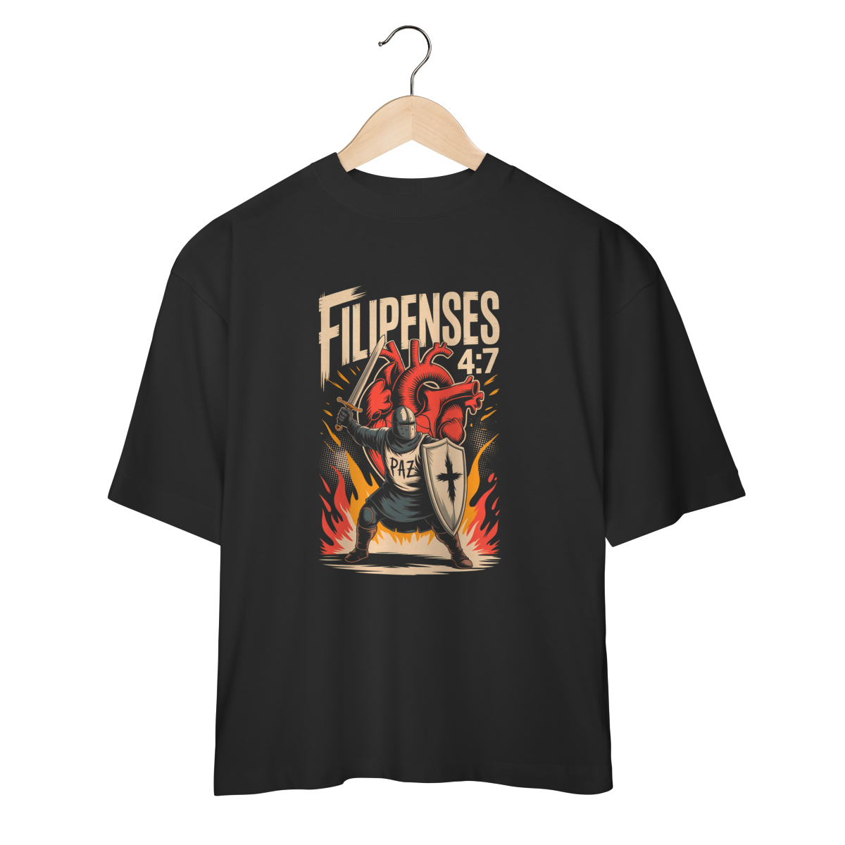 Nome do produto: Oversize Filipenses 4:7