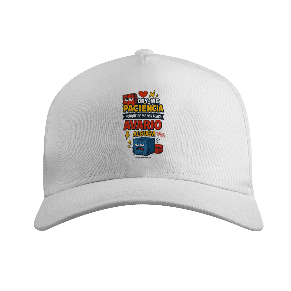 Boné Americano “Dry-me Paciência”