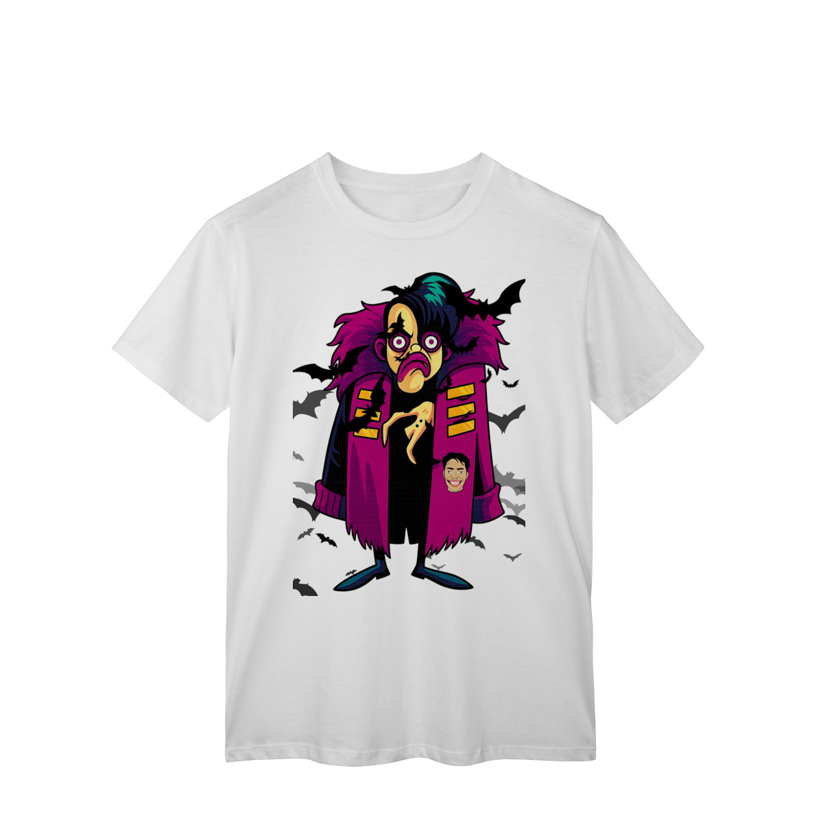 Camisa Estampada – Caricatura Exclusiva | VOU DESENHAR VOCÊ