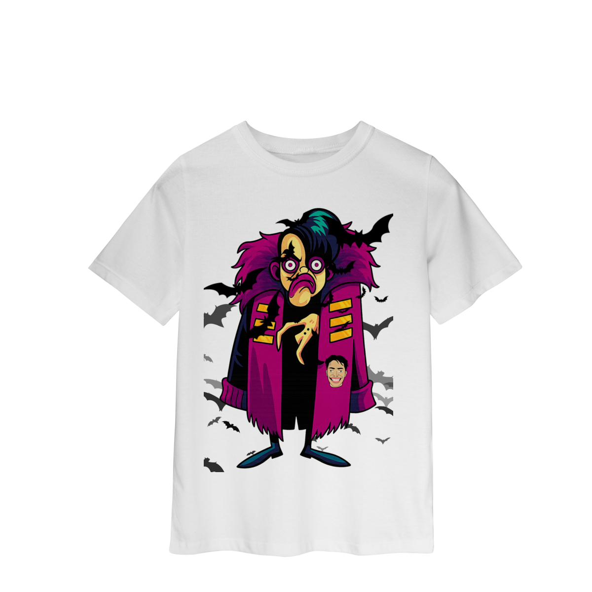 Camisa Estampada INFANTIL – Caricatura Exclusiva | VOU DESENHAR VOCÊ