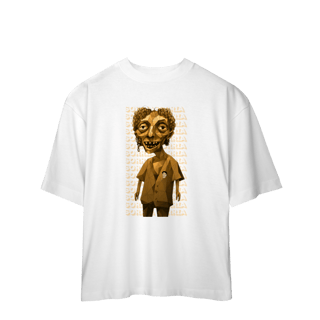 Camisa Estampada Oversized – Caricatura Exclusiva | VOU DESENHAR VOCÊ