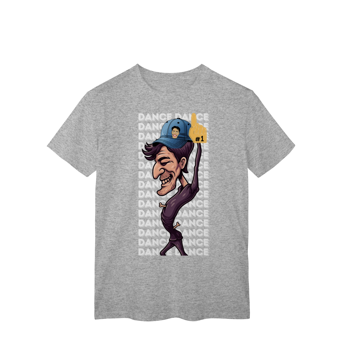 Camisa Estampada – Caricatura Exclusiva | VOU DESENHAR VOCÊ