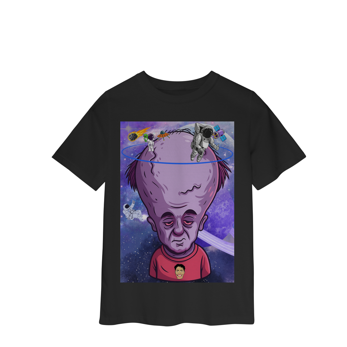 Camisa Estampada INFANTIL – Caricatura Exclusiva | VOU DESENHAR VOCÊ