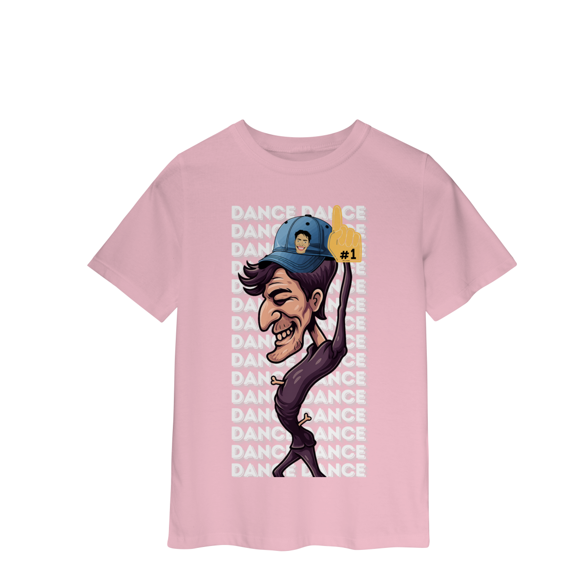 Camisa Estampada INFANTIL – Caricatura Exclusiva | VOU DESENHAR VOCÊ