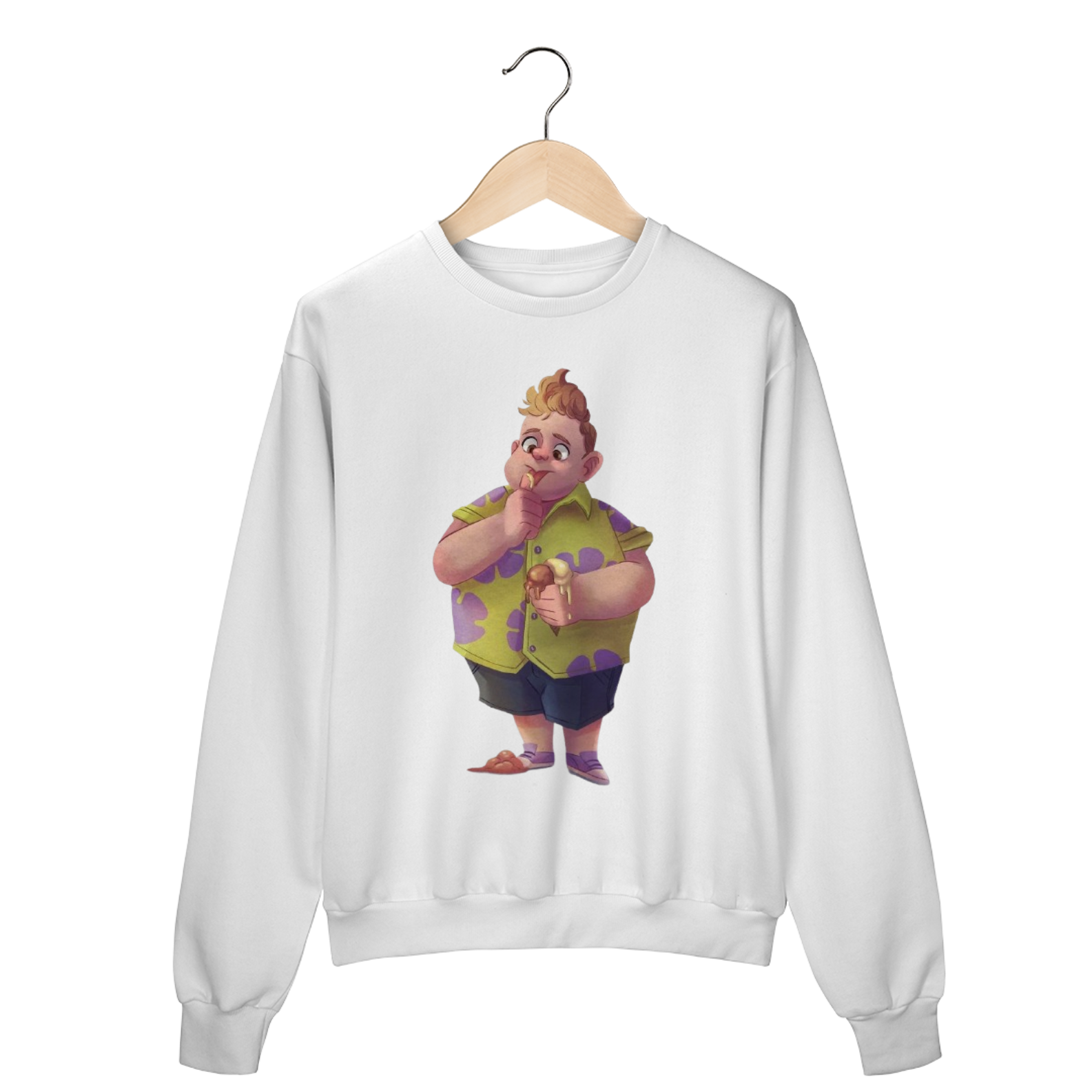 Nome do produto: Moletom Desenho Patrick Bob Esponja | Estampa Premium