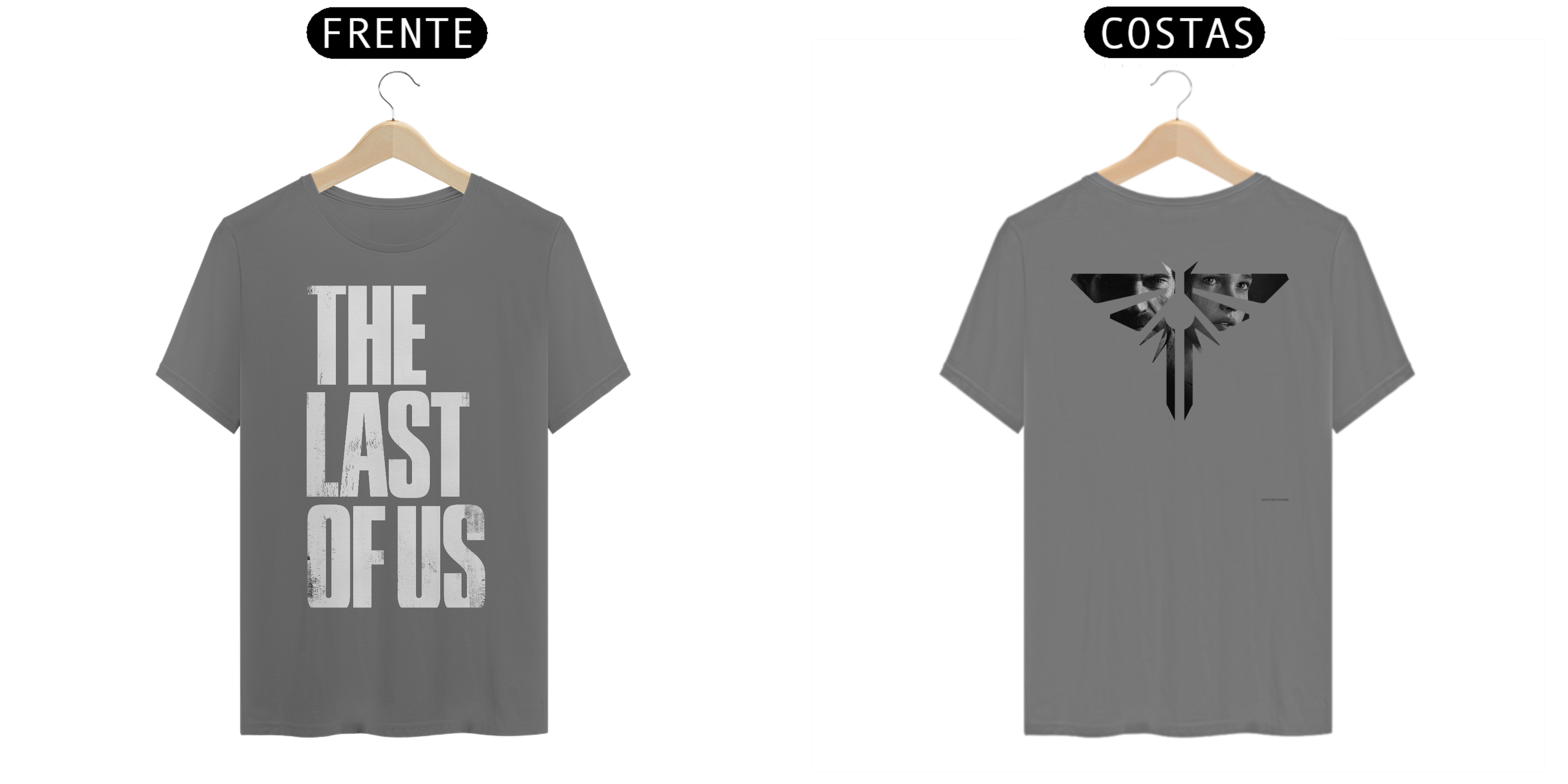 Nome do produto: Camiseta estampada The Last Of Us | Gamer | Unissex