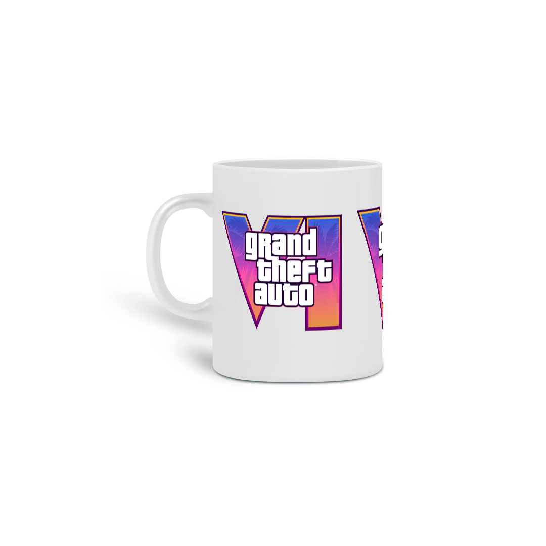Nome do produto: Caneca Customizada GTA VI (GTA 6)