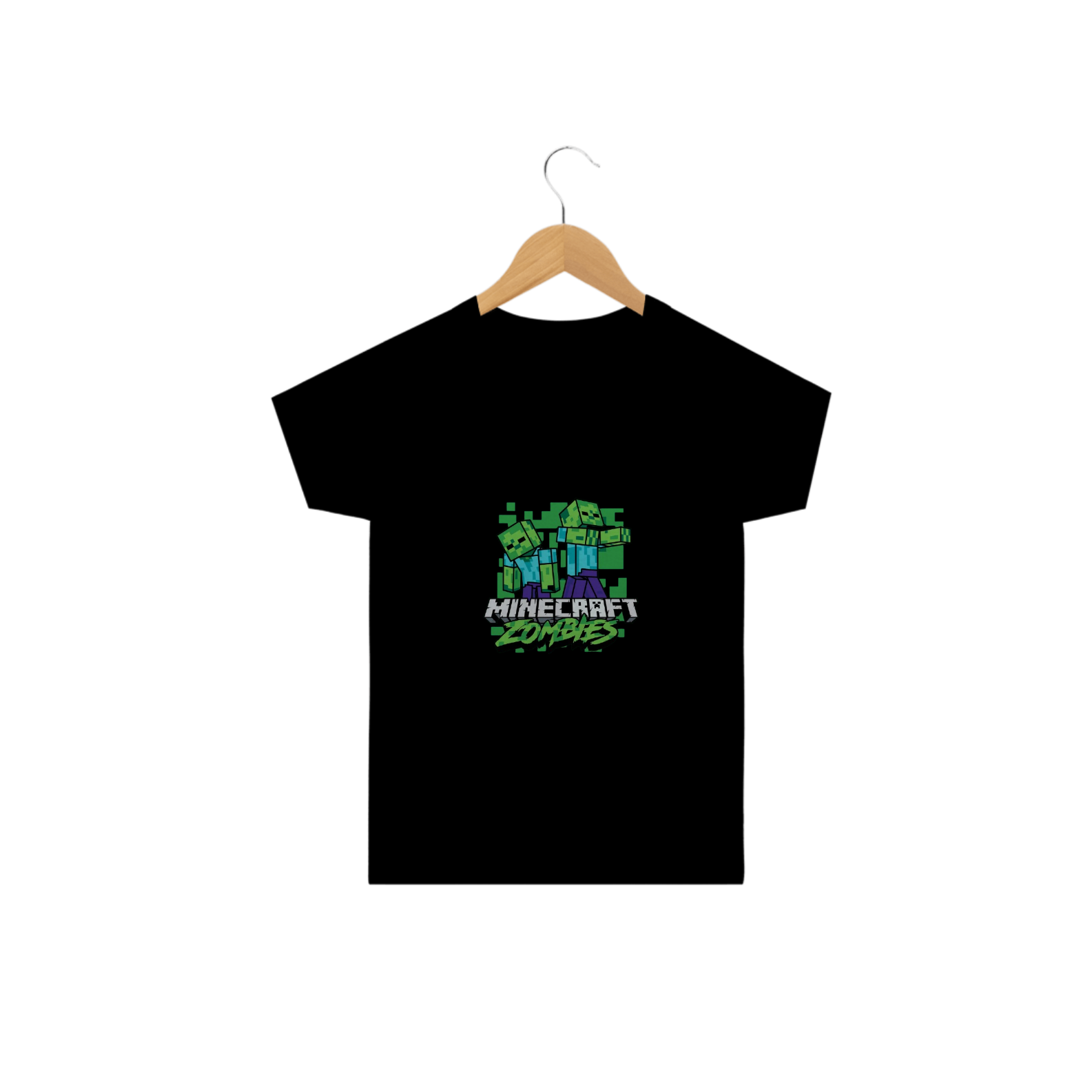 Nome do produto: Camiseta Infantil Zumbi