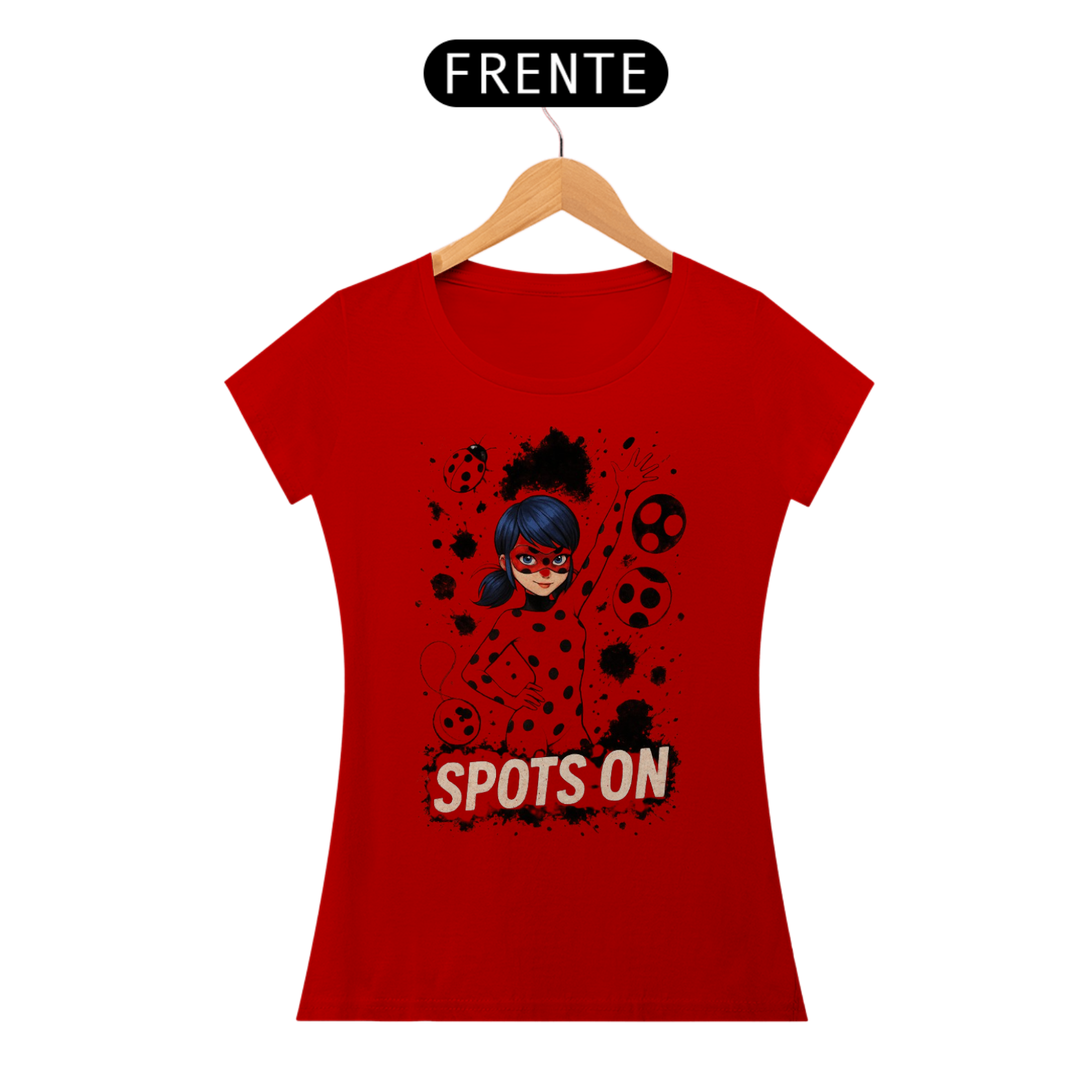Nome do produto: Camiseta Baby Long Lady Bug | Quality