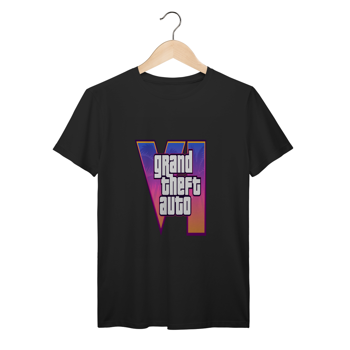 Nome do produto: Camiseta GTA VI | Estampa Traz e Frente | GTA 6