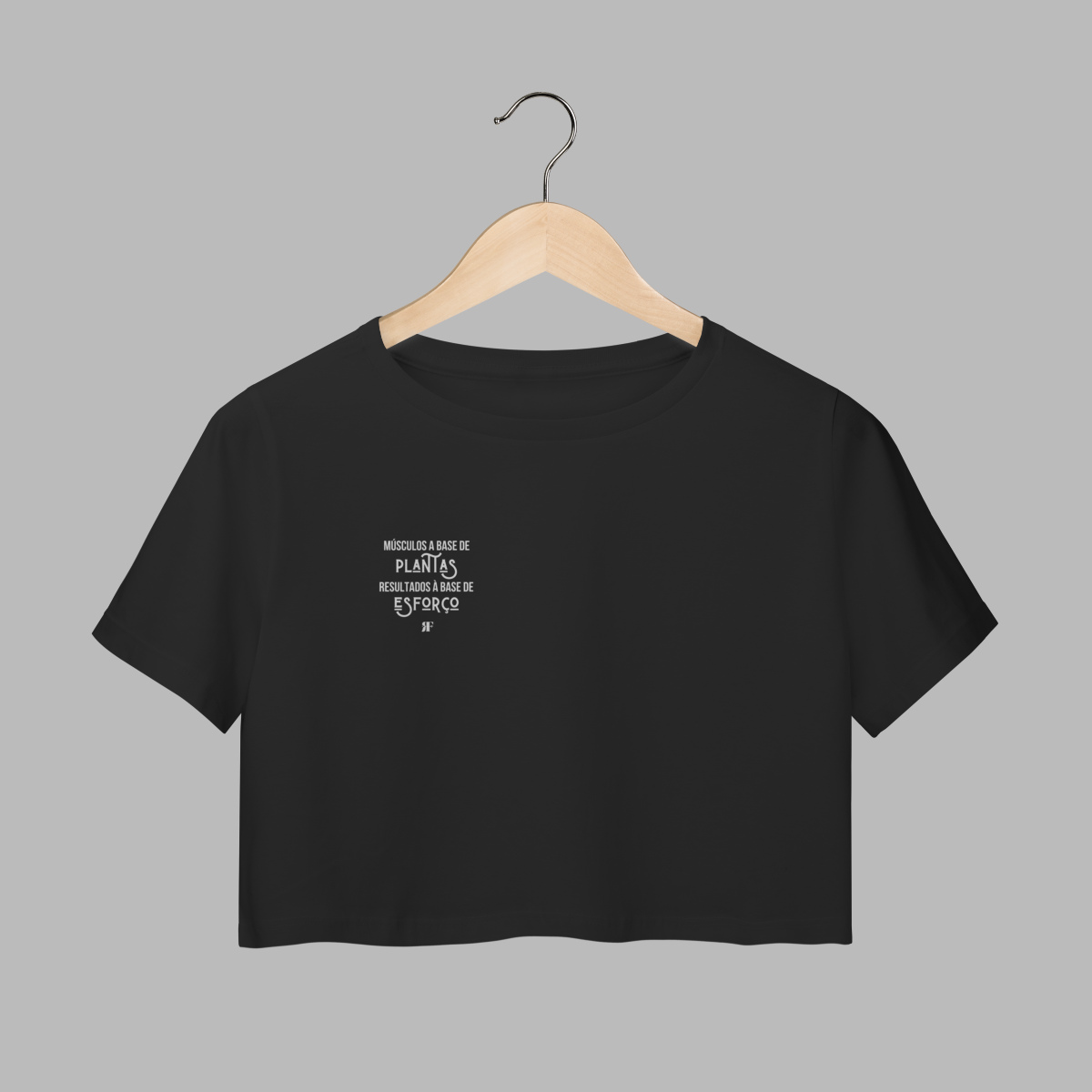 Cropped Músculos à Base de Plantas