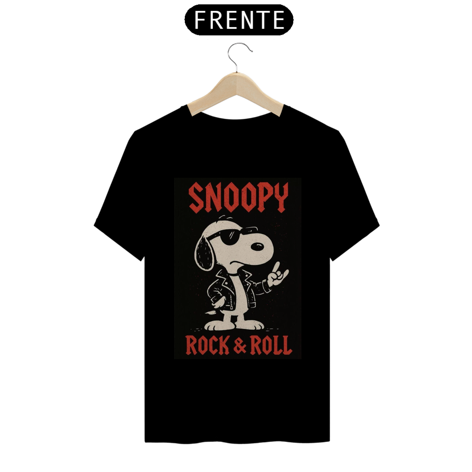 Nome do produto: Camiseta Snoopy Rock