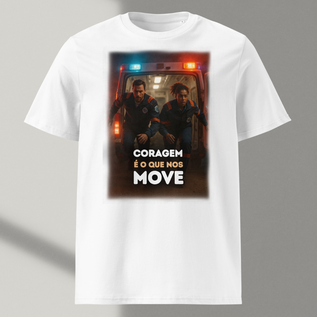 Camisa - Coragem é o que nos move