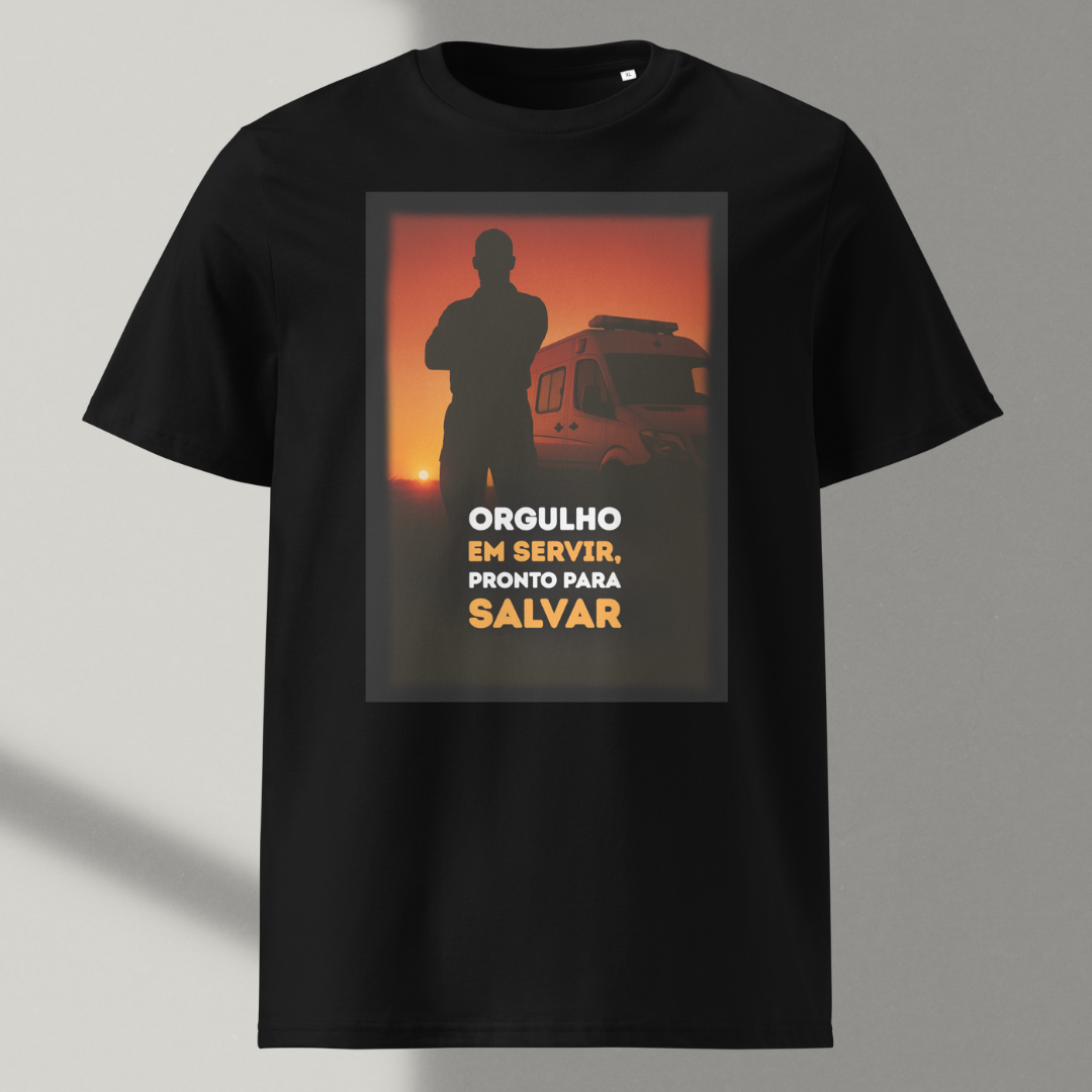 Camisa - Orgulho em servir, pronto para salvar