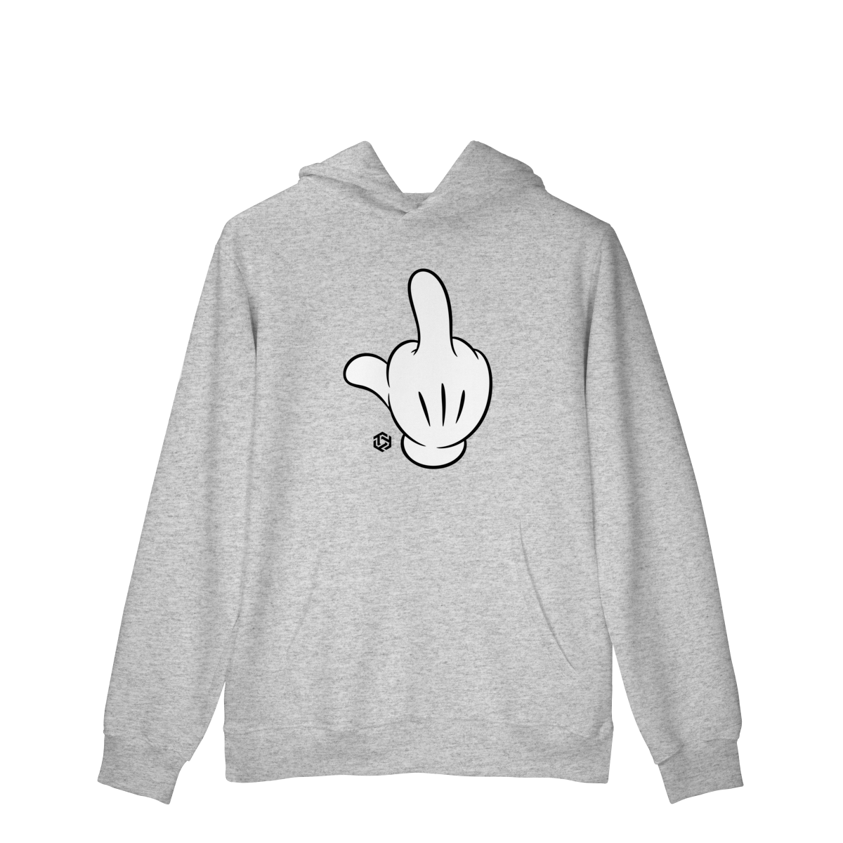 Hand Mickey Moletom Canguru