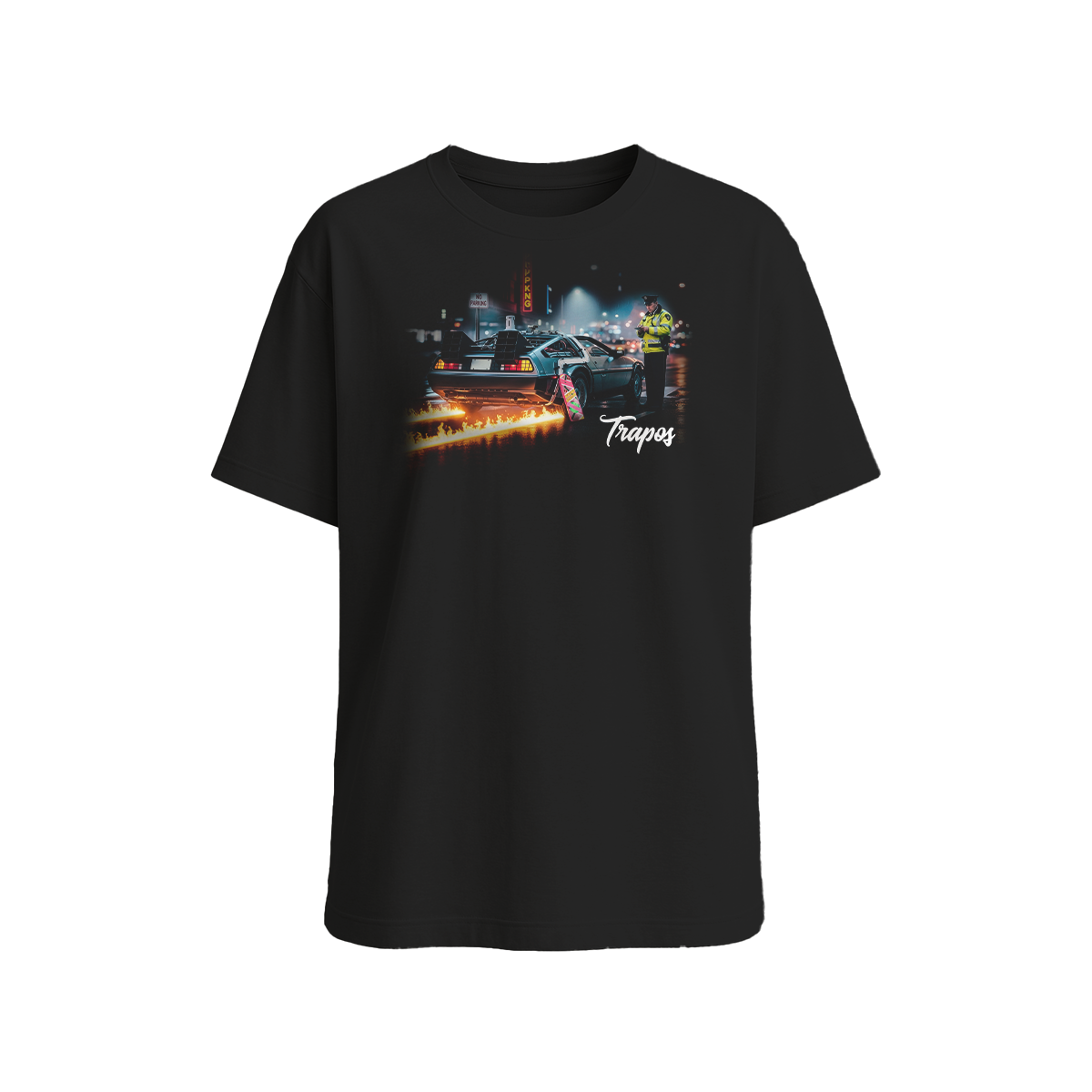 Camiseta DeLorean Oversized
