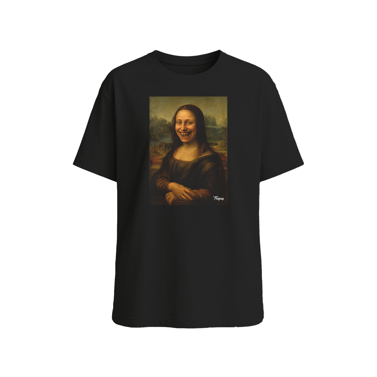 Camiseta Mona Lisa Oversized