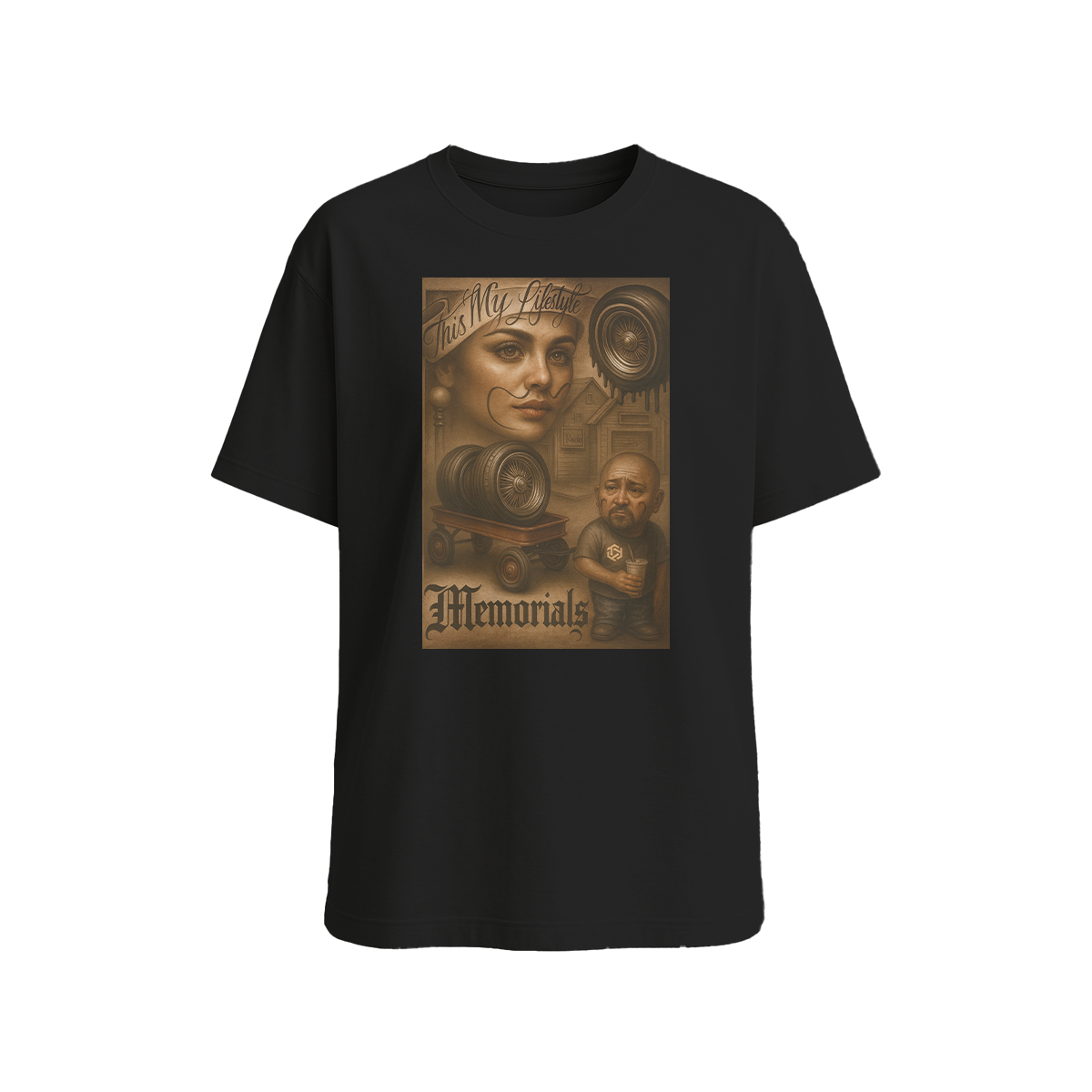 Camiseta Memorials Plus Size