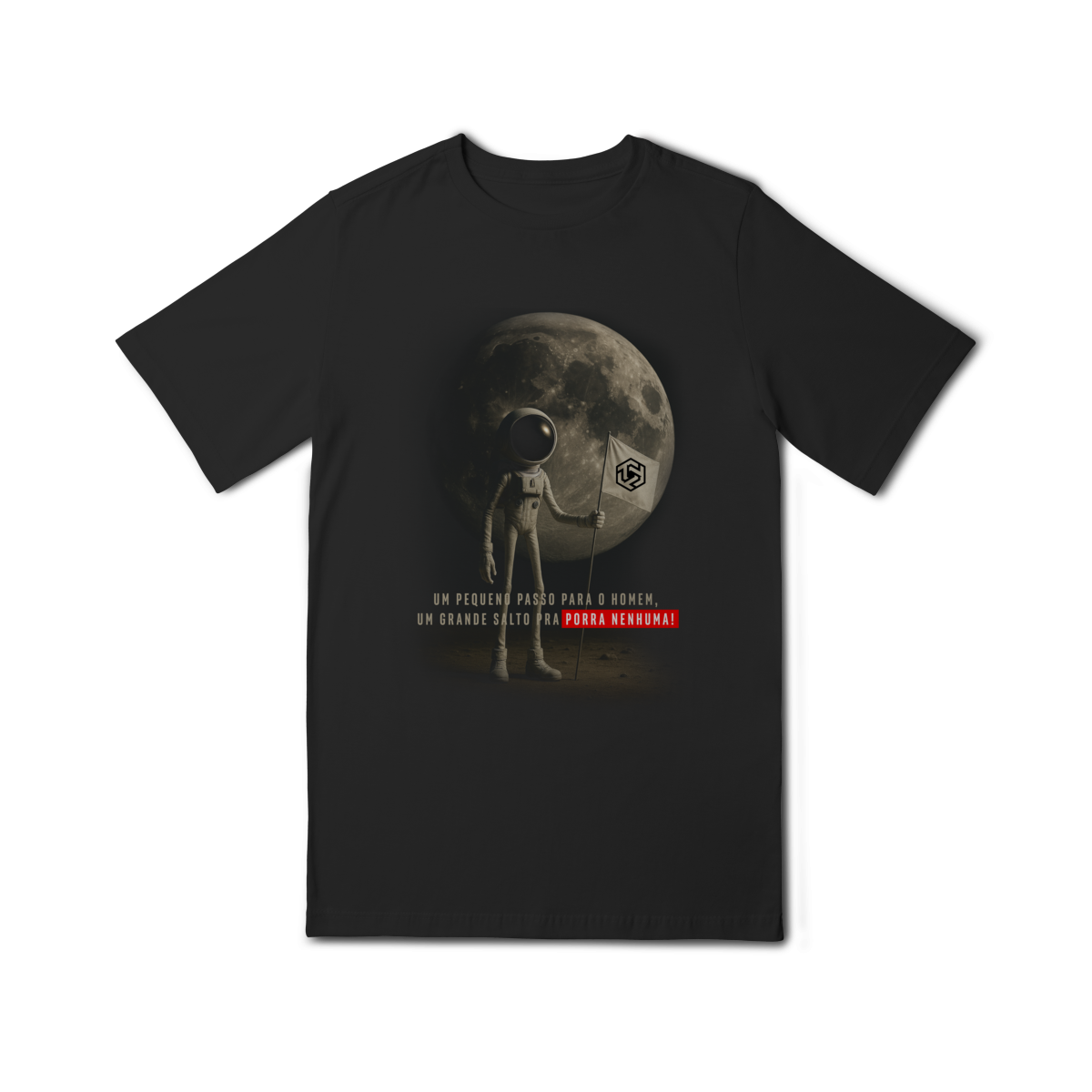 Camiseta Astronauta Infantil (10 a 14)