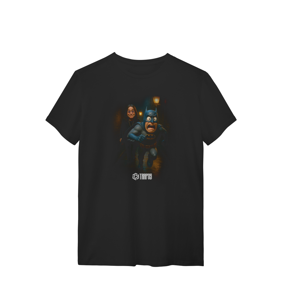 Camiseta Batman x Ozzy