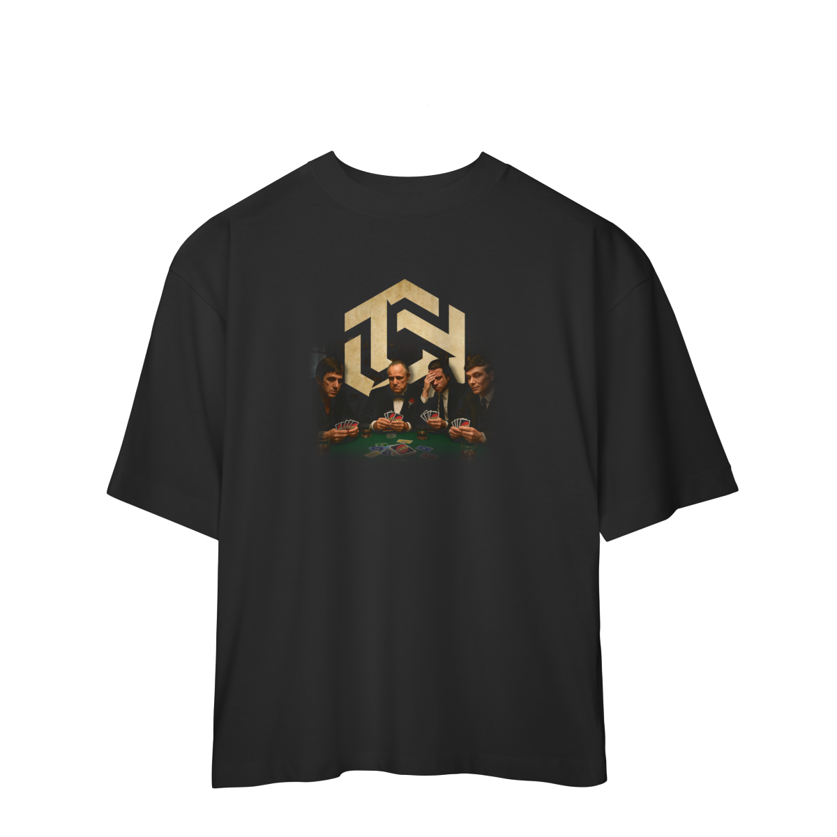 Camiseta Gangster Oversized