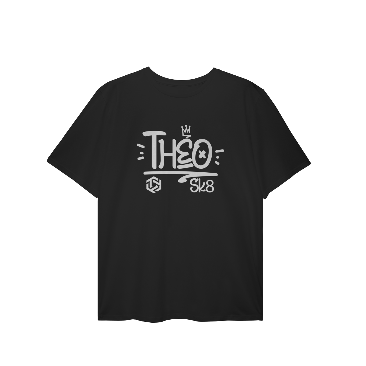 Camiseta Théo Sk8 Oficial Plus Size