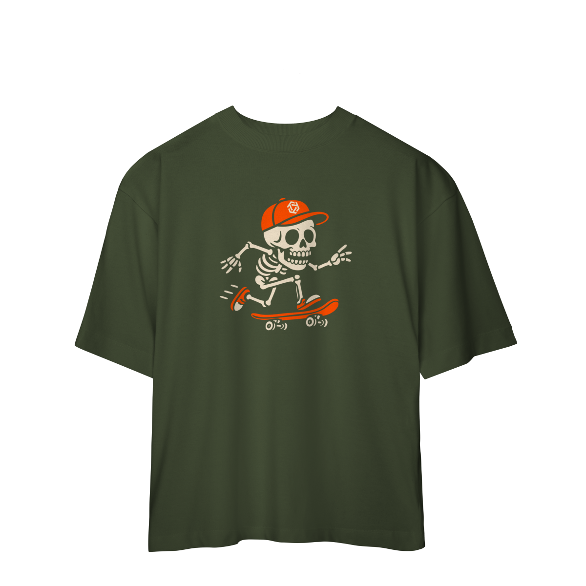 Camiseta Skull Oversized