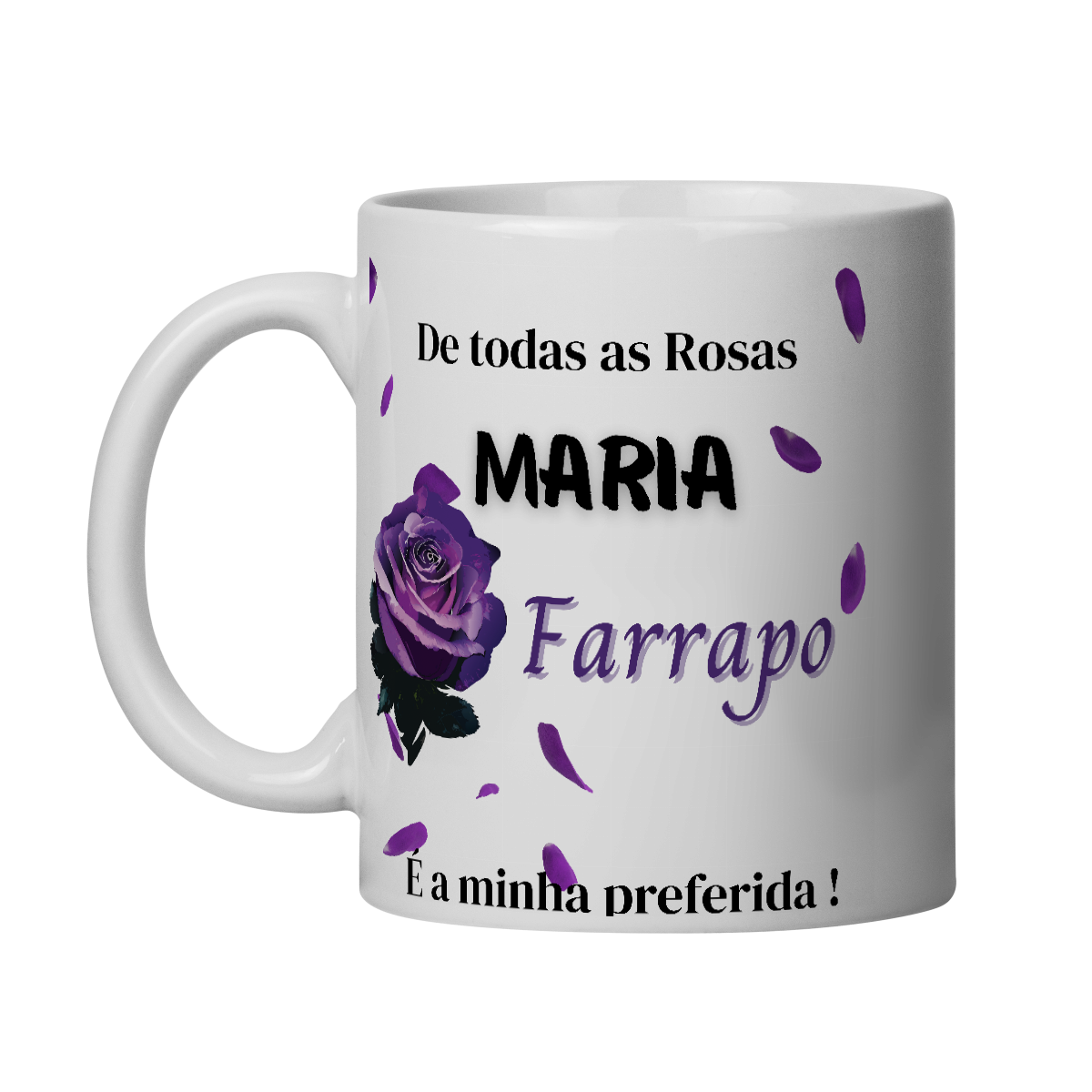 Nome do produto: Caneca Pomba Gira Maria Farrapo