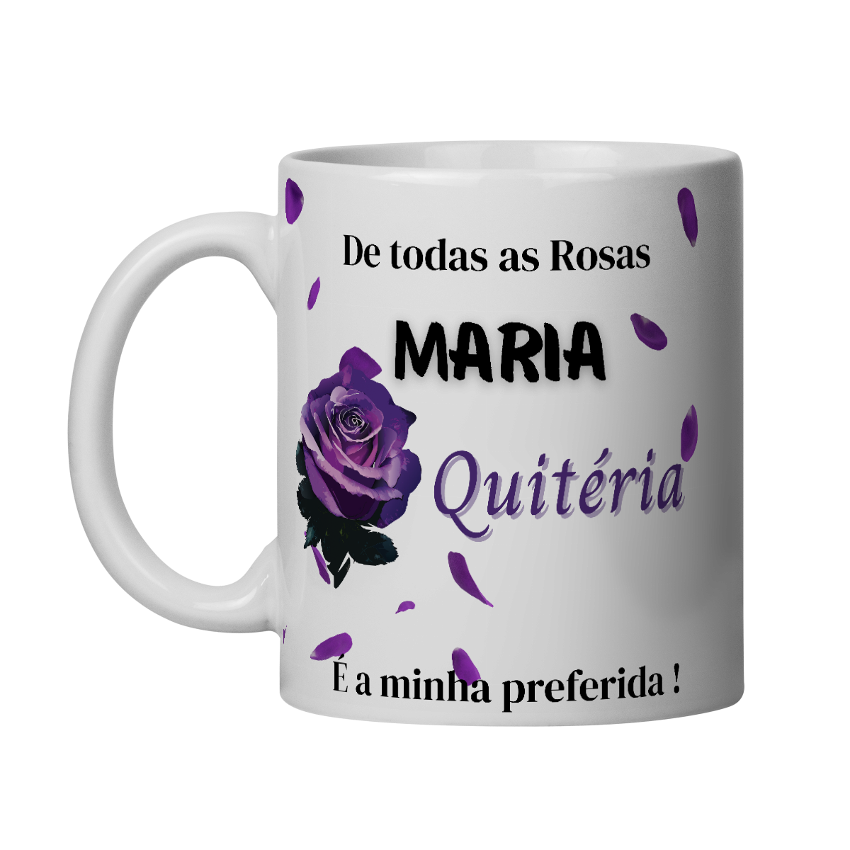 Nome do produto: Caneca Pomba Gira Maria Quitéria