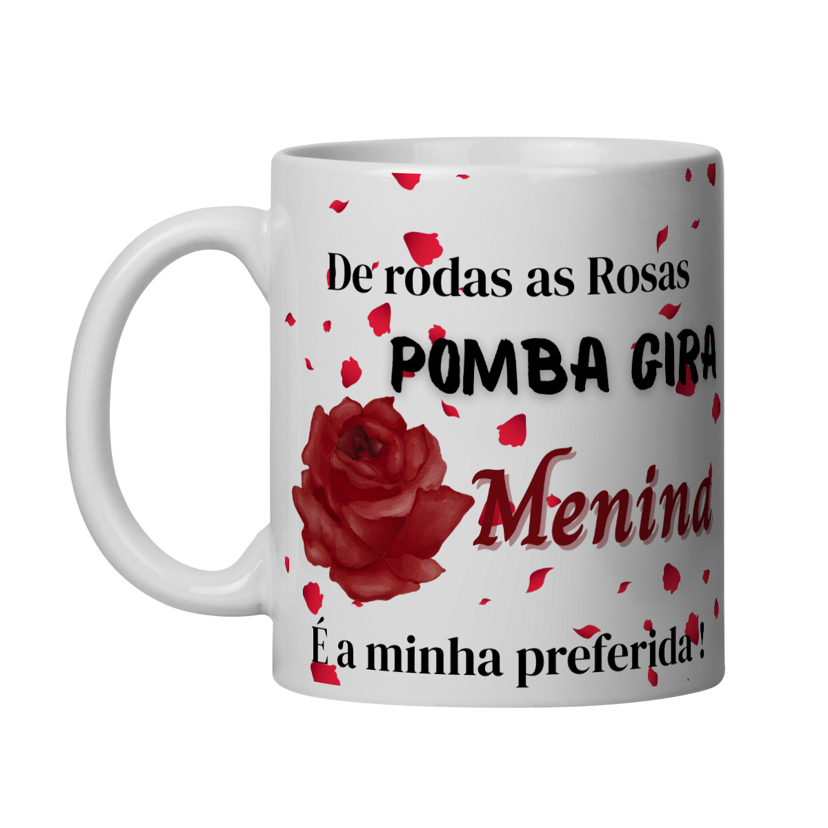 Nome do produto: Caneca Pomba Gira Menina