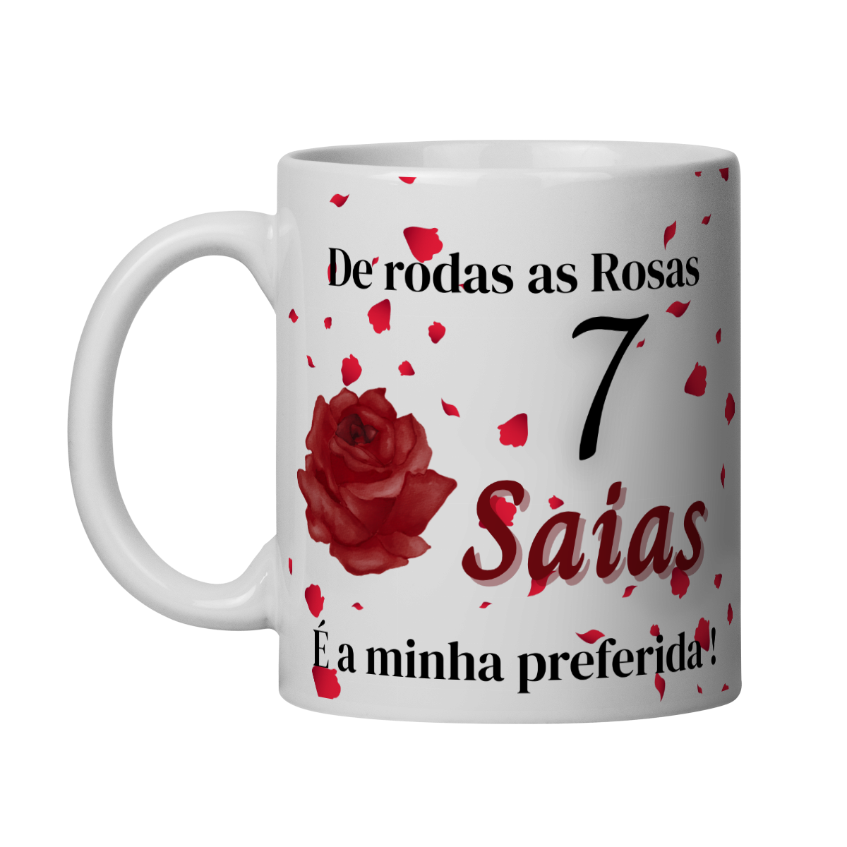 Nome do produto: Caneca Pomba Gira 7 Saias