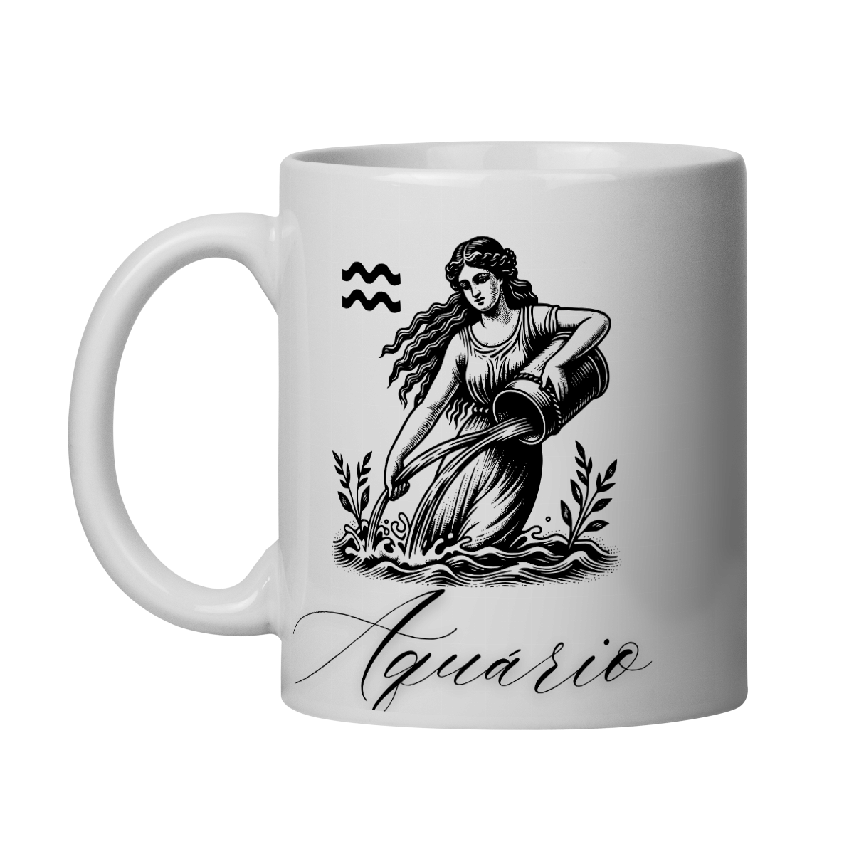 Nome do produto: Caneca Signo Aquário