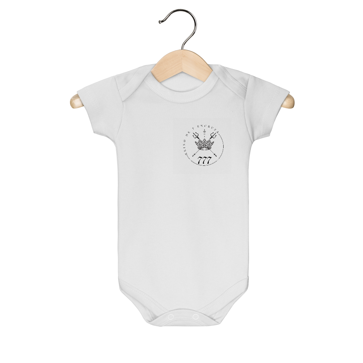 Nome do produto: Body Reino de 7 encruza Baby