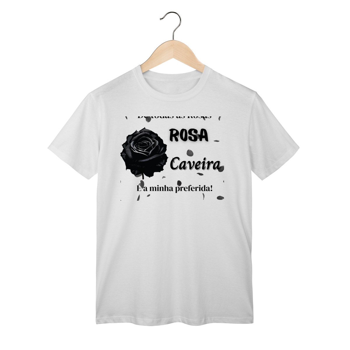 Nome do produto: T-Shirt Rosa Caveira