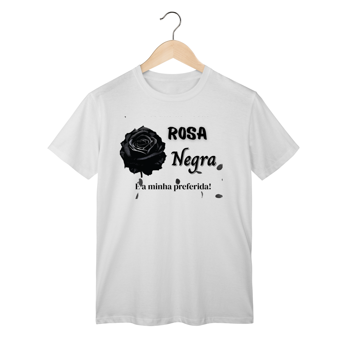 Nome do produto: T-Shirt Rosa Negra
