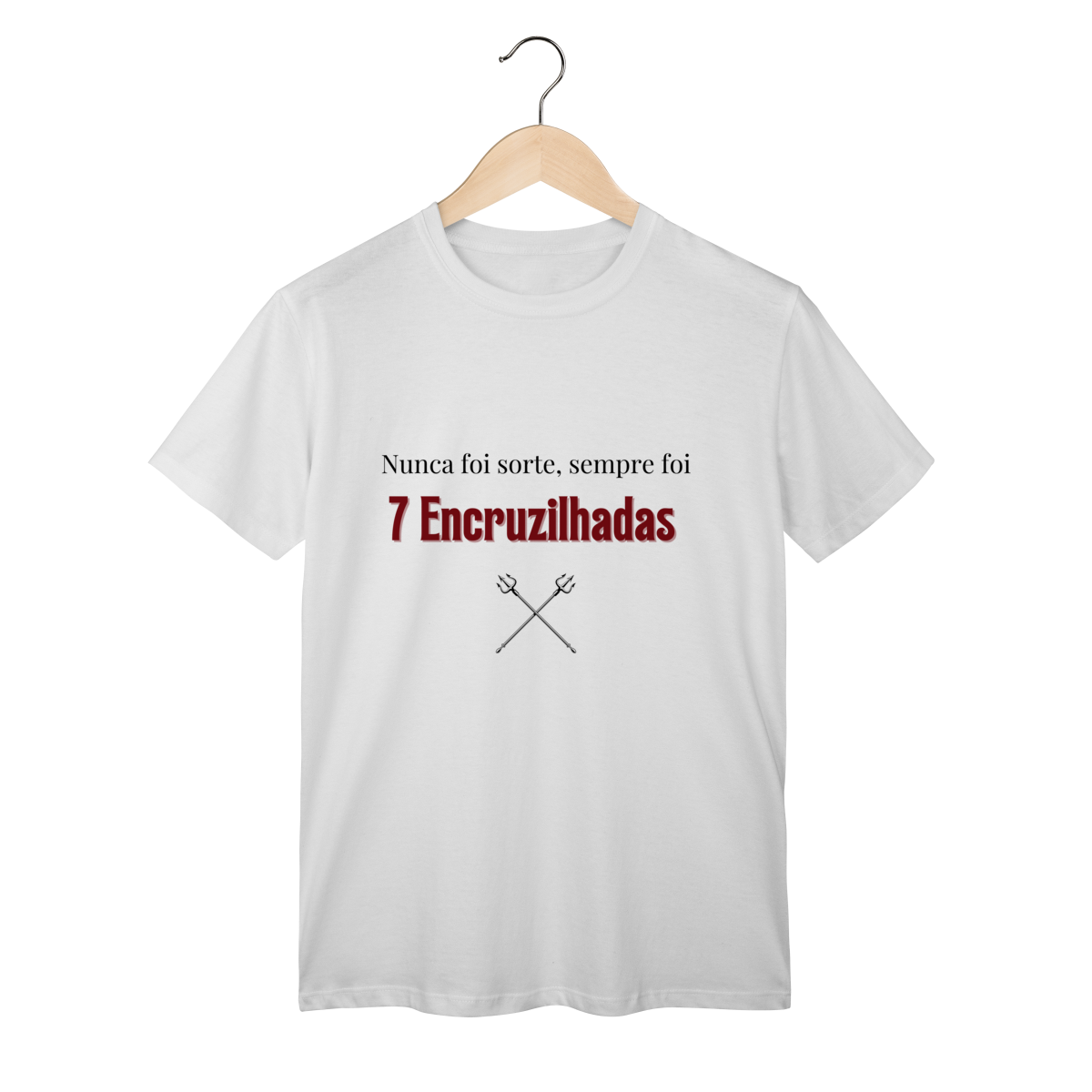 Nome do produto: T-Shirt Pomba Gira 7 Encruzilhadas