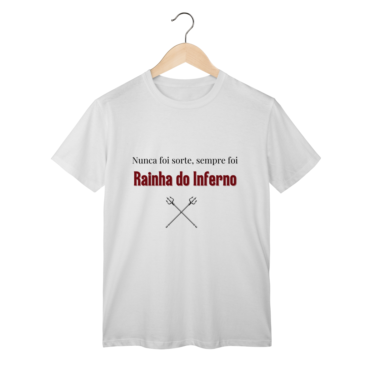 Nome do produto: T-Shirt Pomba Gira Rainha do Inferno