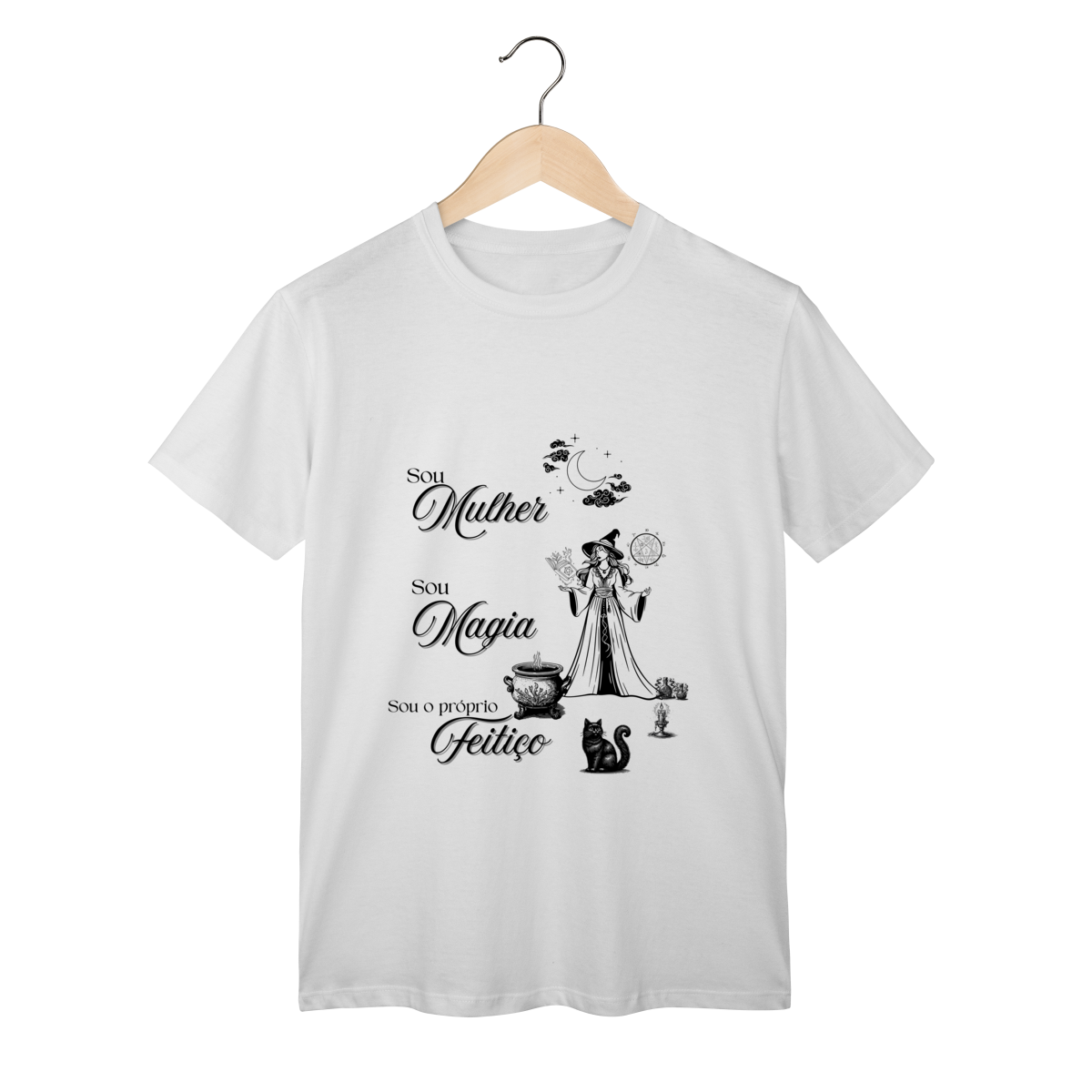 Nome do produto: T-Shirt Feitiçeira