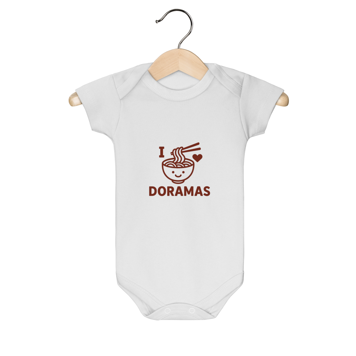 Nome do produto: Body Infantil “Mini Dorameiro” – I ❤ Doramas