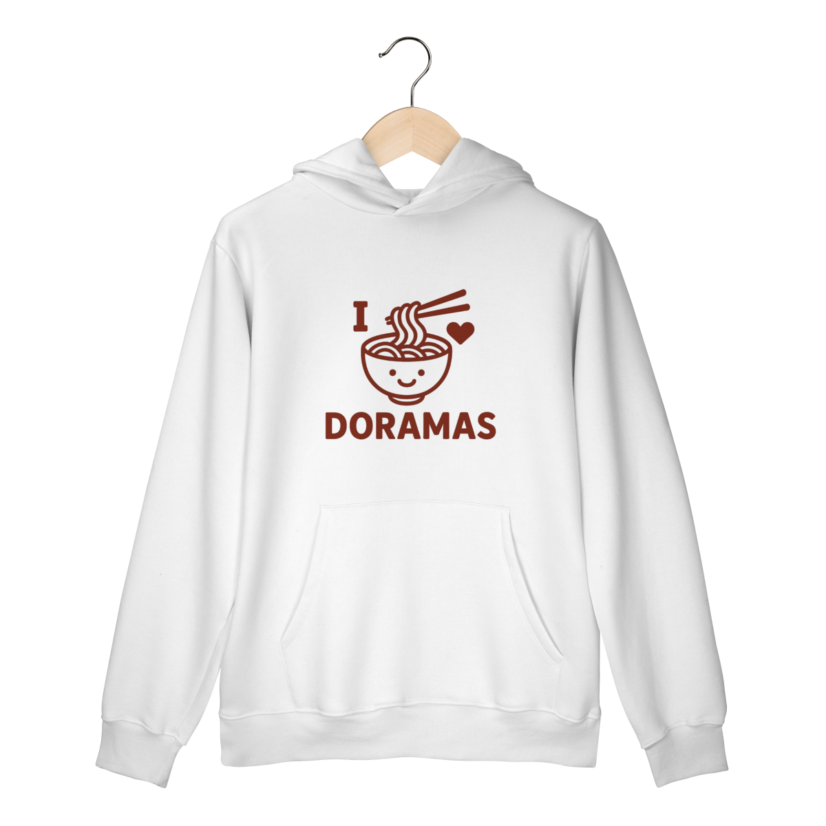 Nome do produto: Moletom “I ❤ Dorama” – Conforto de Maratona