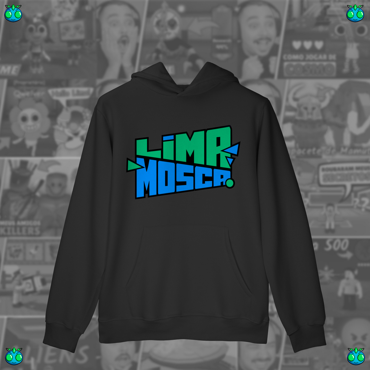 Moletom Canguru LimaMosca