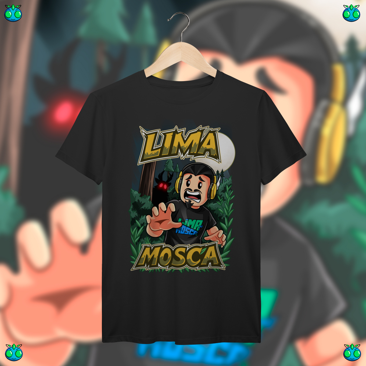 Monstro na Floresta | LimaMosca