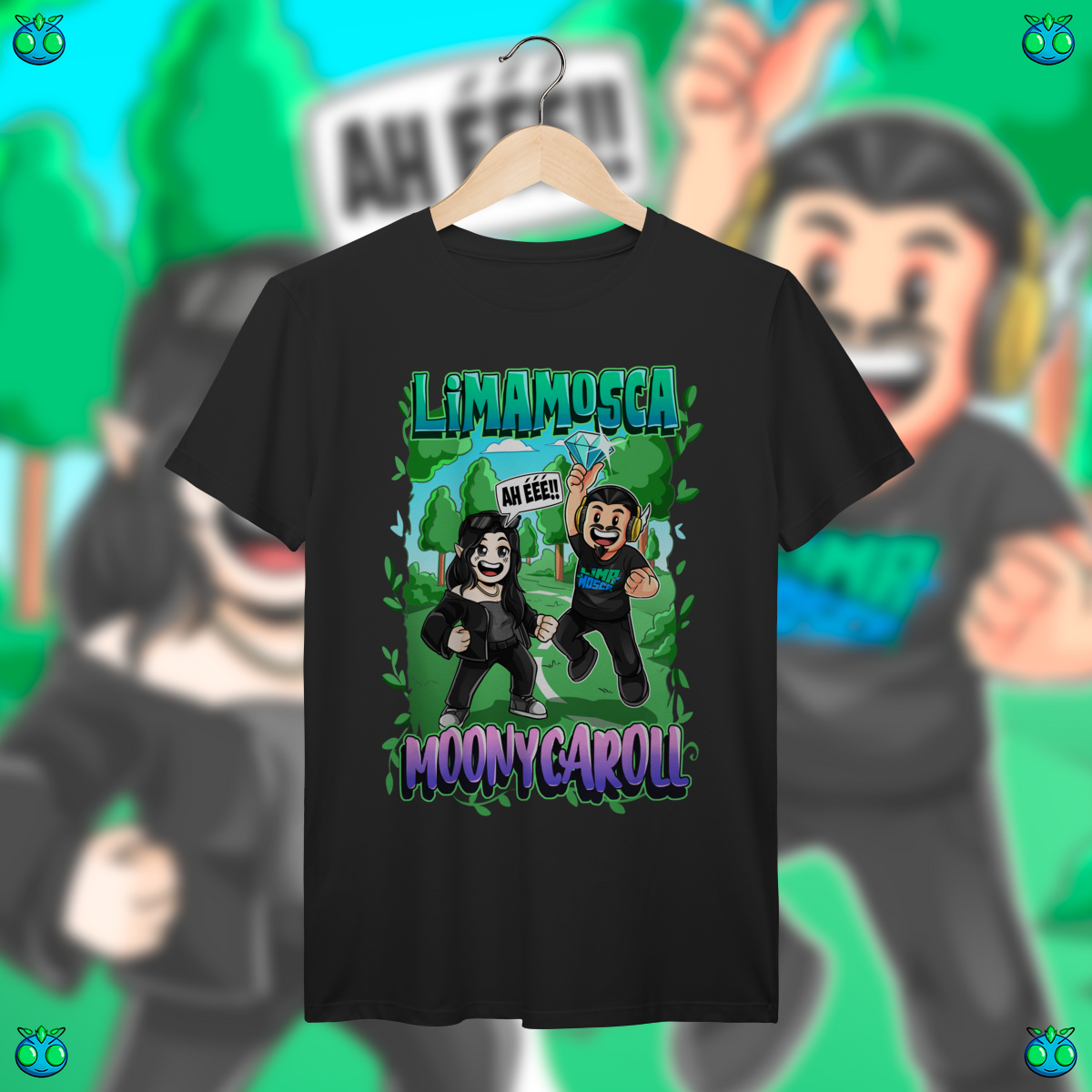 LimaMosca e MoonyCaroll
