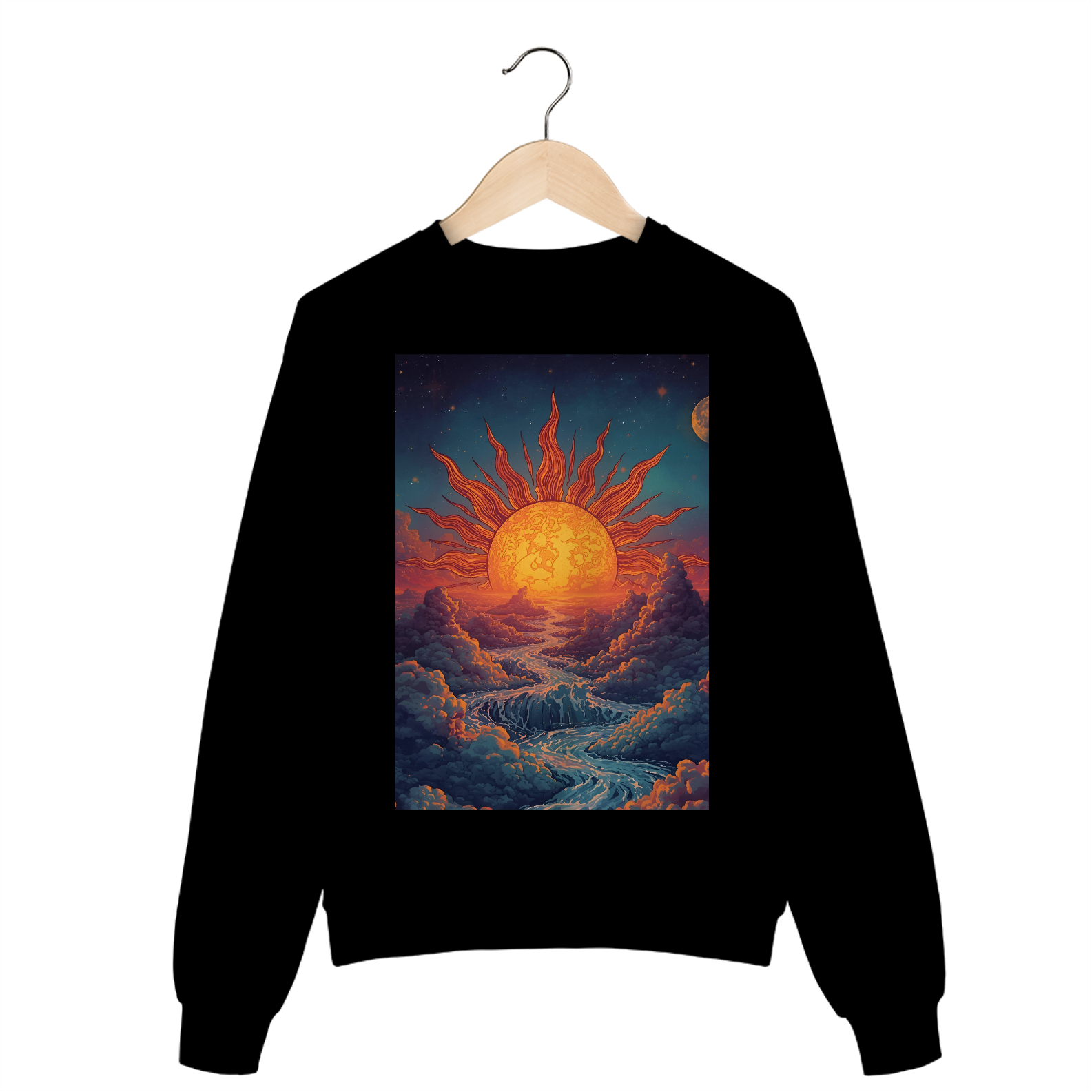 Nome do produto: Moletom Prime Fechado - Raio de Sol