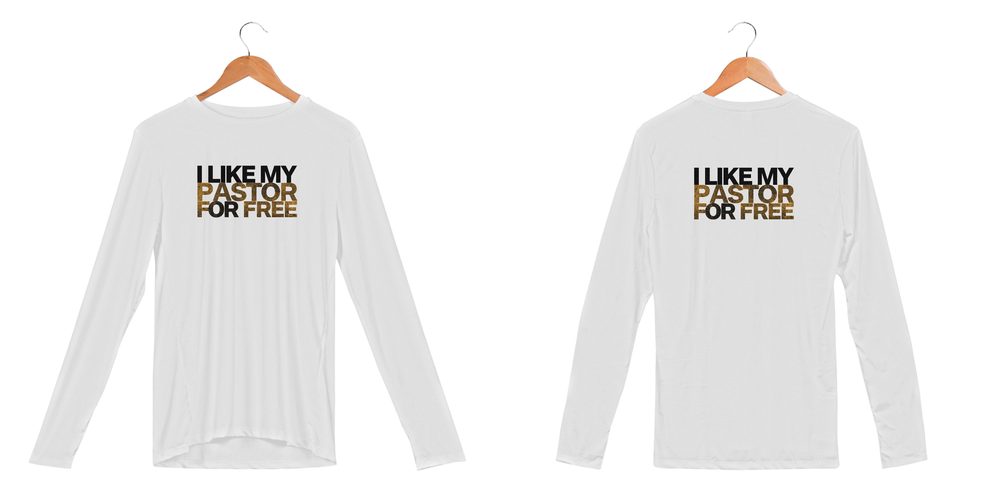 Licuti Original – Camisa Gospel “Gosto do Meu Pastor de Graça” | Manga Longa Dry UV