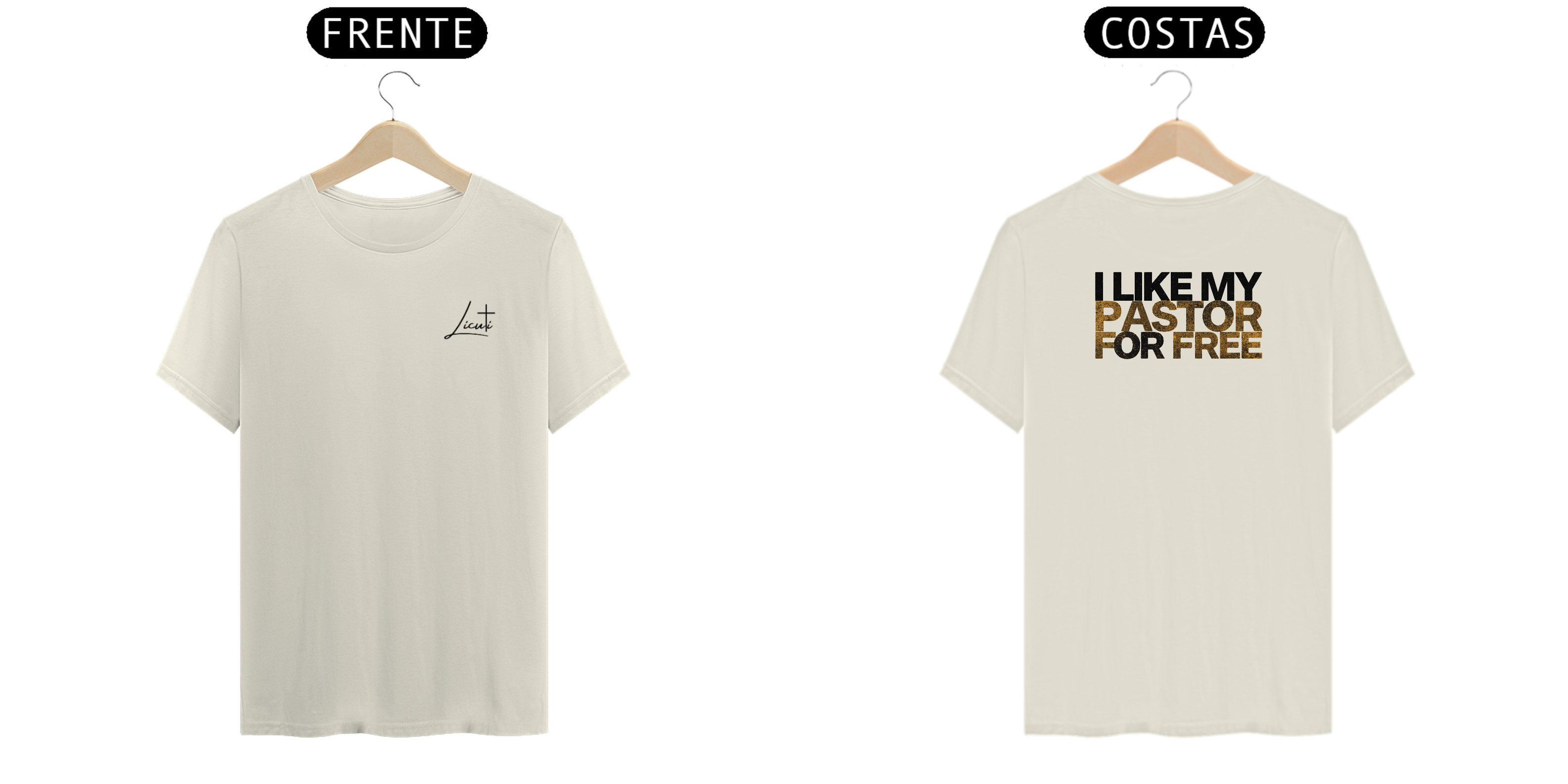 Camiseta Licuti Original – Fé, Estilo e Propósito