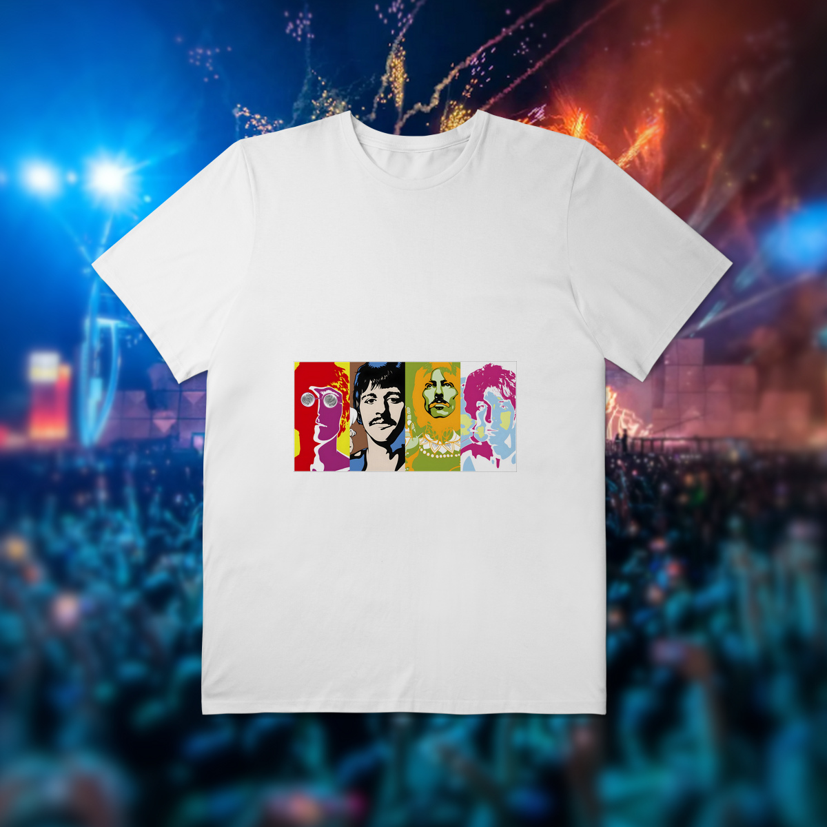 Psychedelic four (plus size)