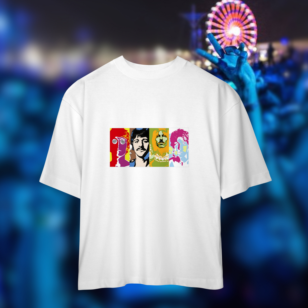 Psychedelic four (oversized)