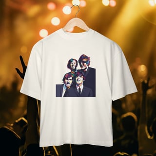 Camiseta oversized - Fab four